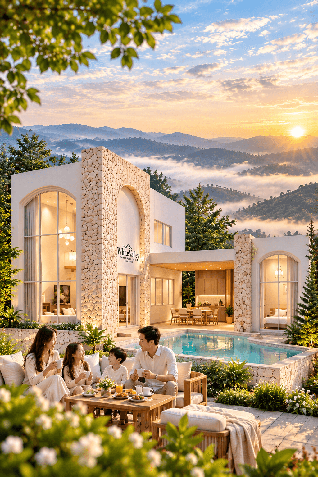 ภาพจำลอง 3D โครงการ WHITE VALLEY