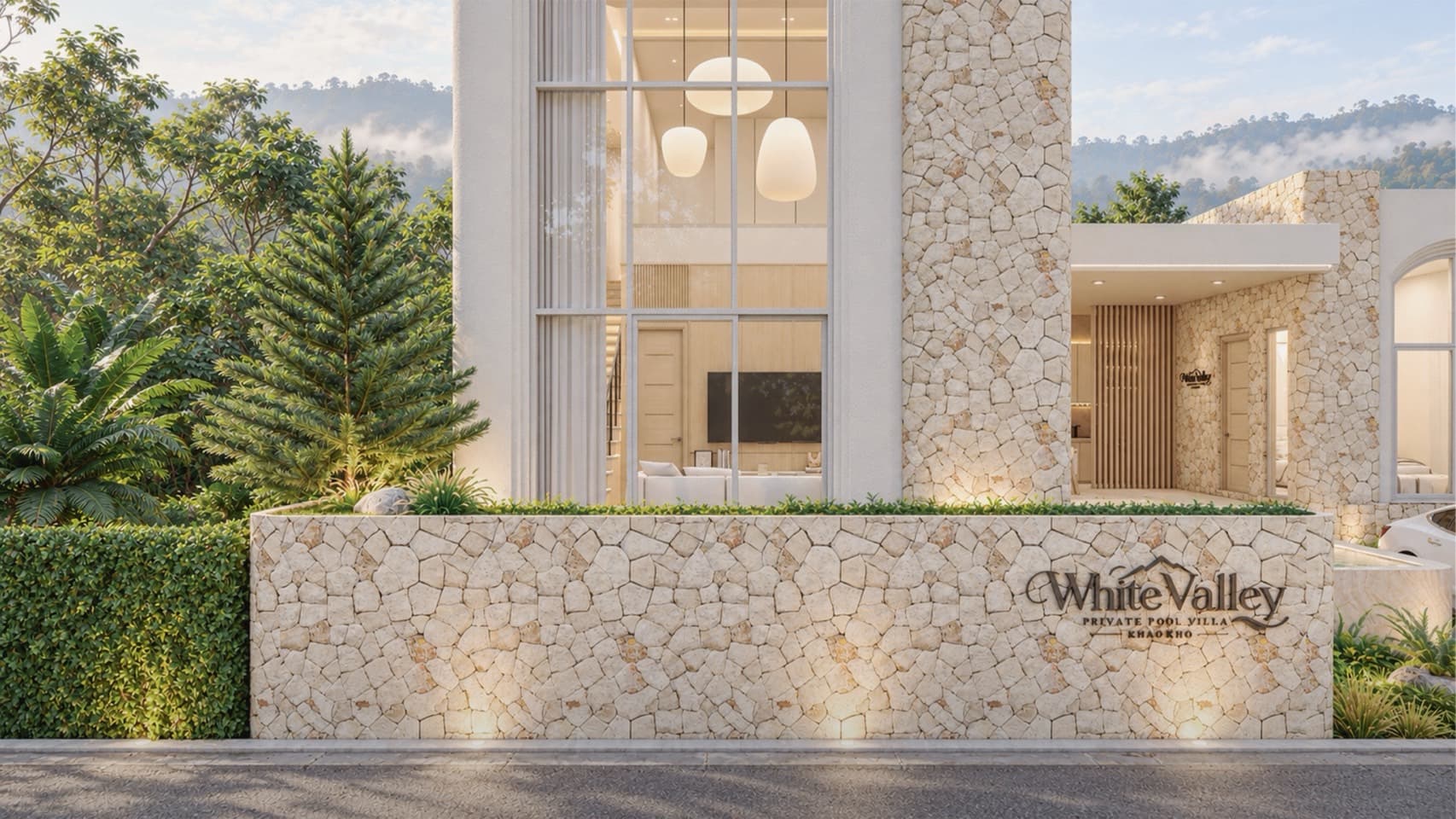 ภาพจำลอง 3D โครงการ WHITE VALLEY