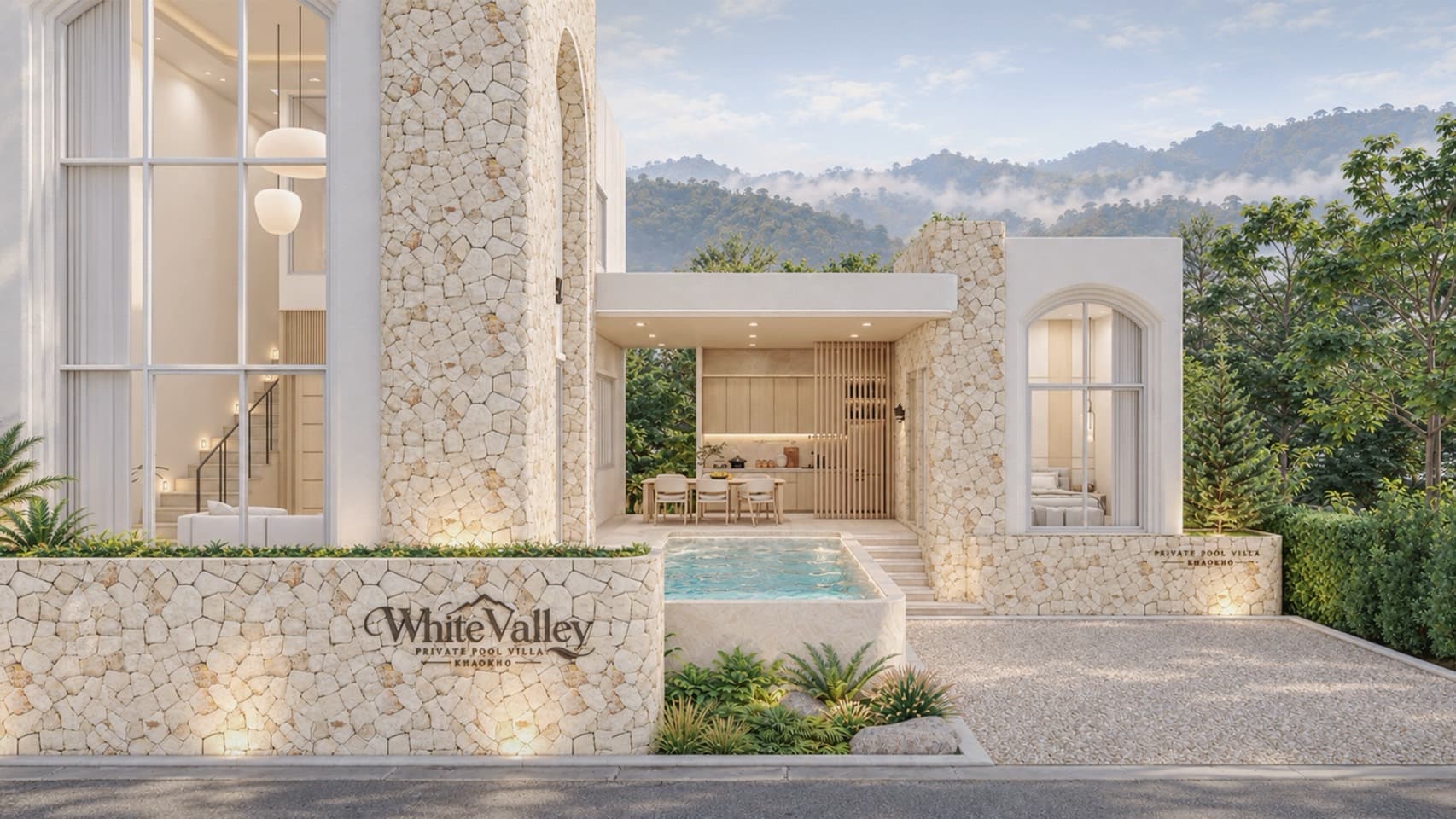 ภาพจำลอง 3D โครงการ WHITE VALLEY